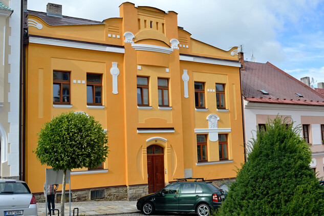 Burgher houses on the town square